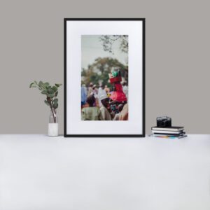 Matte Paper Framed Poster With Mat